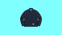 Medium - Supreme Junya Watanabe work jacket, navy plaid