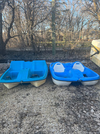 2 Pedal Boats for sale 