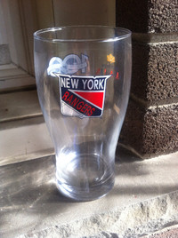 New York Rangers / Molson 100 Years NHL Glass