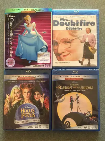 New Disney Hocus Pocus Nightmare Before Christmas Mrs. Doubtfire, View more