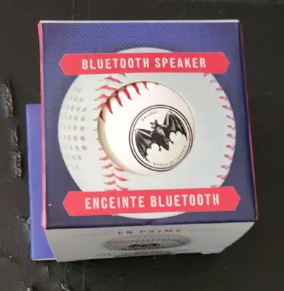 Bacardi Bluetooth Speaker (Baseball Design) – New Sealed, View more