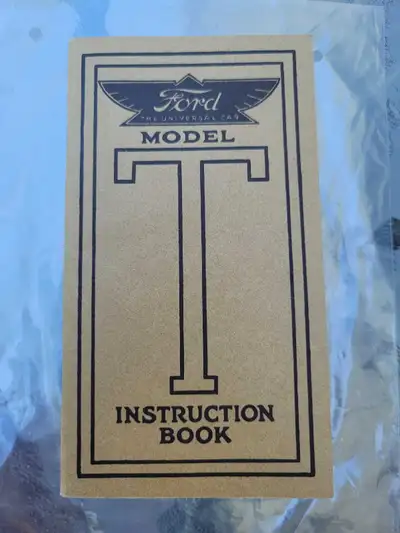 Ford Model T owners book, View more
