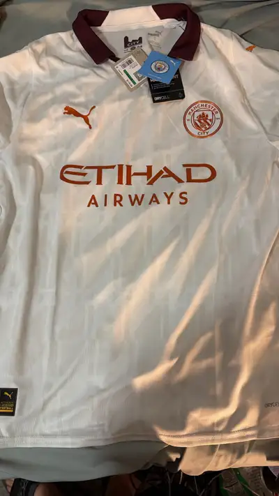 Puma Manchester City Football Jersey - Away 23/24 - Large, View more