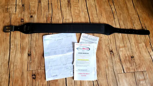 Authentic Wellness Belt /Weighted Belt