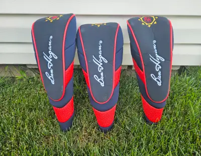 3 housses pour bâtons de golf / Golf clubs covers Ben Hogan, View more