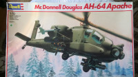 REVELL  AH-64 APACHE HELICOPTER MODEL KIT