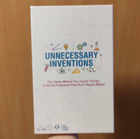 UNOPENED Unnecessary Inventions Card Game