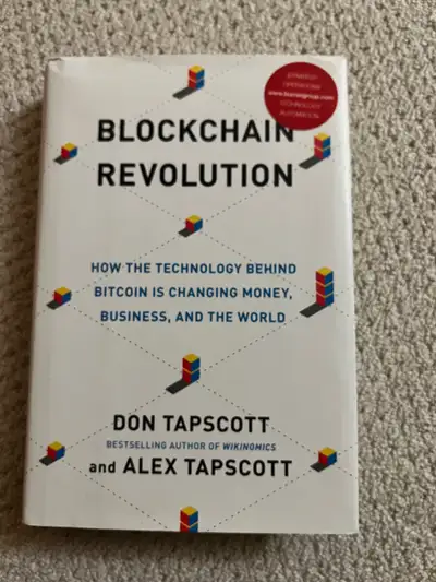Blockchain Revolution Book by Don Tapscott and Alex Tapsott