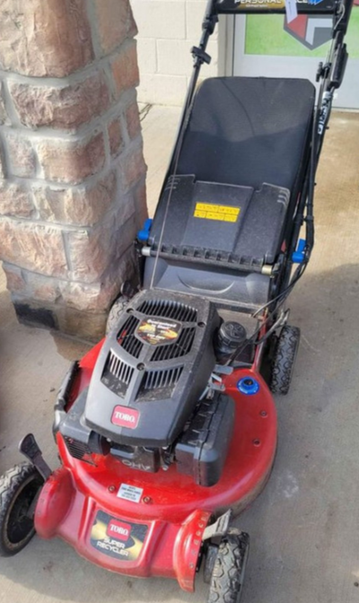 Good shape, everything works as it should. Toro Recycler 21-inch self-propelled mower with 7.25 hp (...