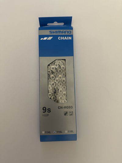 Shimano CN-HG93 9 Speed Bicycle Chain 116L, View more