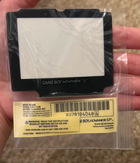 GBA SP screen lens and shell stickers