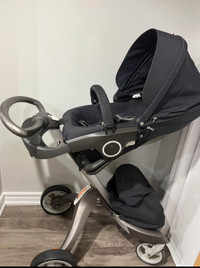 Stokke xplory stroller, Carry cot & Sibling Board