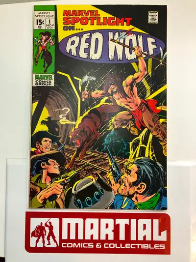 Marvel Spotlight featuring Red Wolf #1 comic 1971 $55 OBO, View more