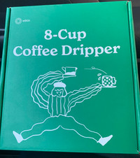 Brand new Etkin Ceramic 8-cup coffee dripper