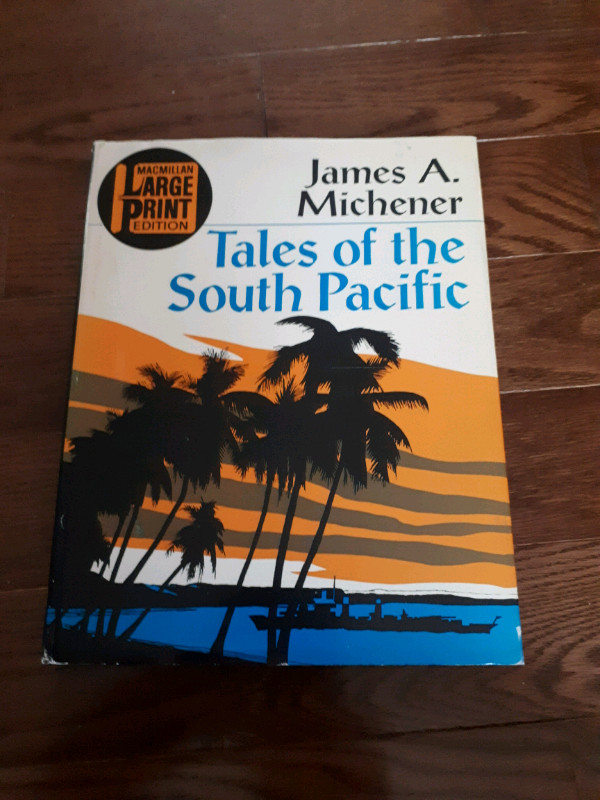 Tales Of The South Pacific By James A. Michener Large Print Edit in Fiction in Oakville / Halton Region