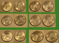 6 US Specialty Quarters