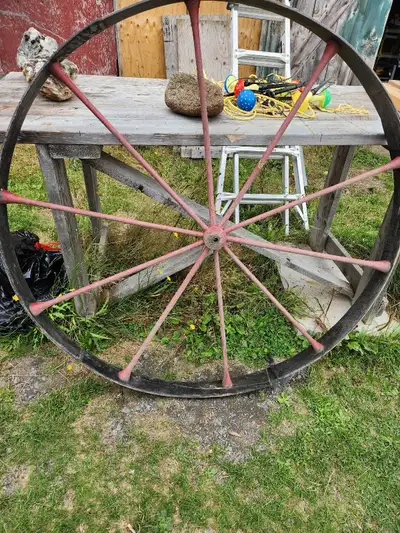 antique sewing wheel, View more