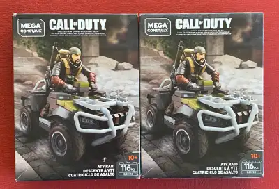Call of Duty ATV Raid Sets by Mega Bloks: $80 for both plus shipping