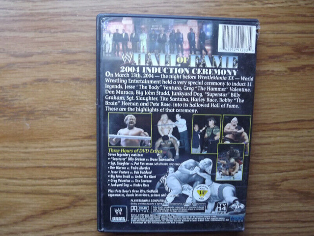 FS: WWE 2004 "Hall Of Fame Induction Ceremony" 2-DVD Set in CDs, DVDs & Blu-ray in London - Image 2