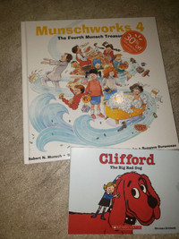 2 new Kids books....Munschworks 4 and Clifford