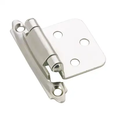 Semi-concealed hinges chrome 2pcs BP13436/pentures ressort neuf, View more