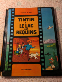 Tintin et lac aux requins - (vintage)