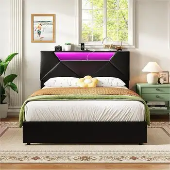 Likimio Platform Bed Frame Full, View more