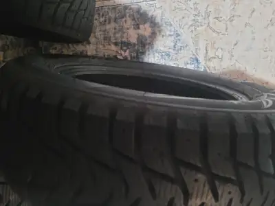 WINTERTREK tires ,almost new barely used 1 season paid 600 new