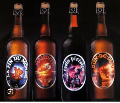 30 caisses de grosses bouteilles Vides Unibroue La Prairie J5R 0K4 Argent comptant seulement