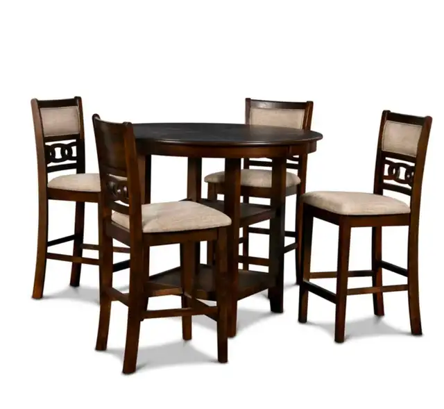 Pub Table with 4 Chairs in Dining Tables & Sets in Hamilton - Image 2
