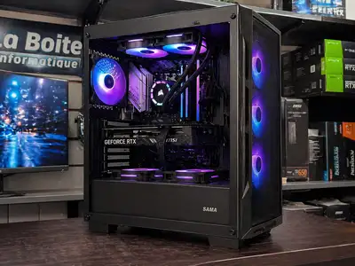PC GAMING NEUF Ryzen 5 9600X RTX5060Ti 16GB 32GB DDR5 1TB NVMe, View more