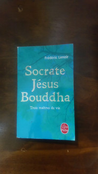 Socrate Jésus Bouddha Trois Maîtres de la Vie de Frédéric Lenoir