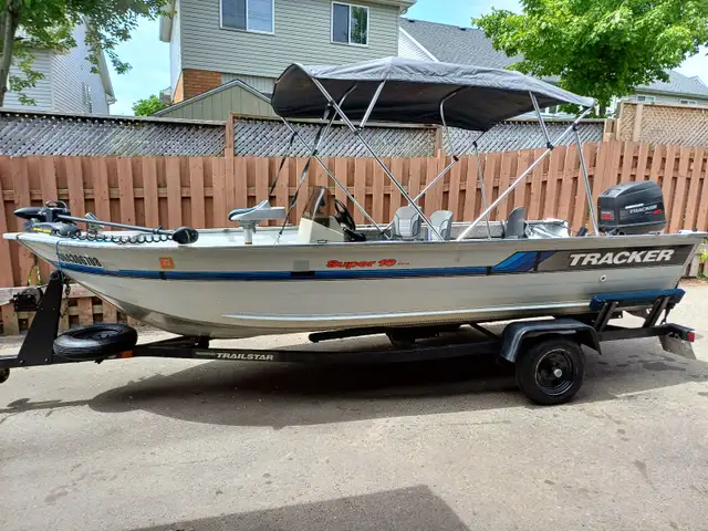 Aluminum fishing boat for sale in Powerboats & Motorboats in Guelph - Image 2