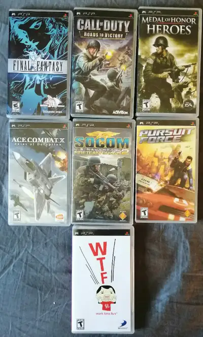 PSP Games, View more
