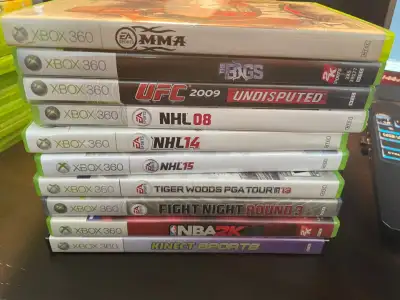 Xbox360 - Lot de jeux de sport, View more