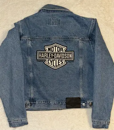 [Vintage] Harley Davidson Women’s Denim Jacket - Small, View more