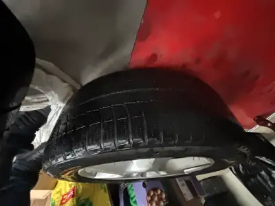 3 tiers on rims. 215/55/17.