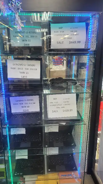 We sell used and new cellphones/Ipads/Tablets/Computers & Laptop, View more