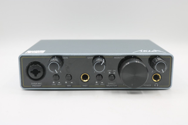 AKLOT 2 In 2 Out USB Audio Interface - Grey (#38364) in Pro Audio & Recording Equipment in City of Halifax
