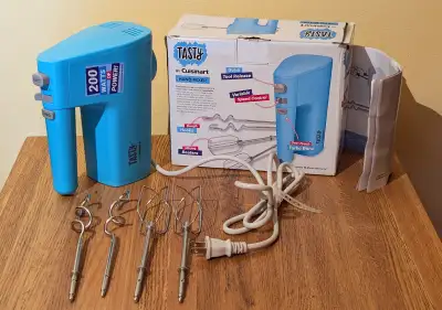 New CuisinArt Variable Speed Hand Mixer, View more