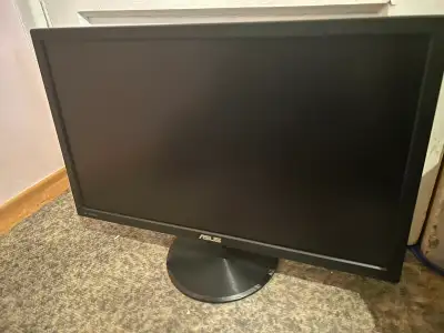 This monitor is fully tested and works perfectly. It has a bright, clean 1080p image with no dead pi...