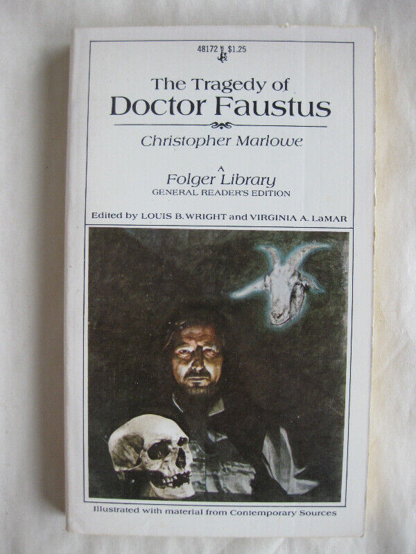 The Tragedy of Doctor Faustus by Christopher Marlowe in Fiction in City of Toronto