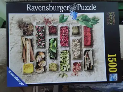 1500 Ravensburger Jigsaw Puzzle  "Spices in Stone", View more