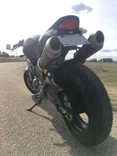 2014 Ducati Monster 696 Termignoni exhaust and ECU kit Aftermarket mirrors New battery Battery charg...