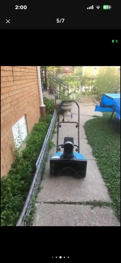 Snow blower electric , View more