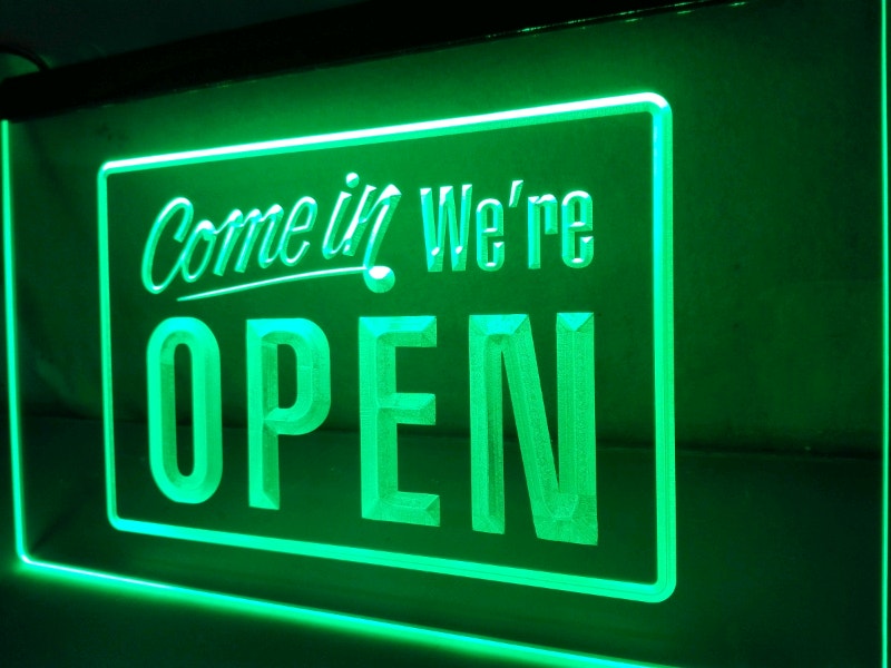 CUSTOM LOGO LED NEON SIGNS PERFECT FOR PROMOTING YOU BUSINESS General