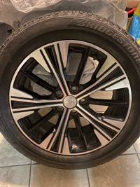18” Mitsubishi alloys and tires