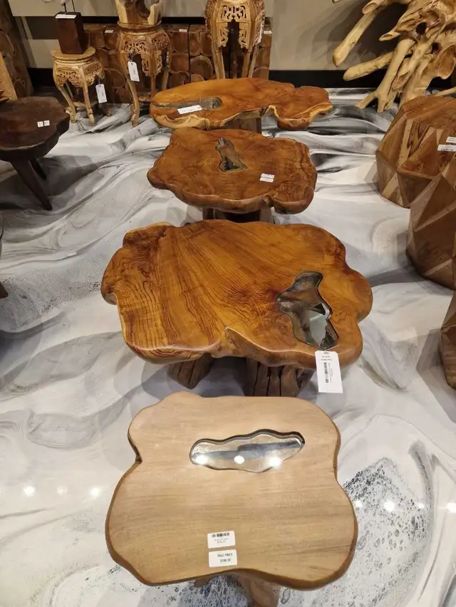 Wood Coffe Table/Side Table✨️65585441670913126