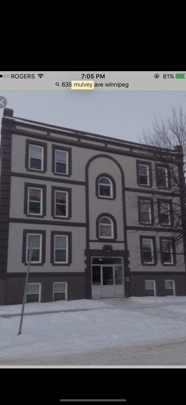 One bedroom apartment for rent asap  in Long Term Rentals in Winnipeg