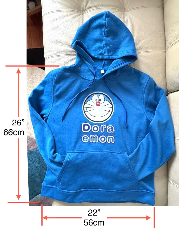 Doraemon hoodie sweater shirt (new)